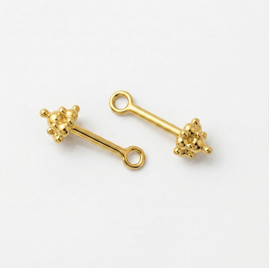 Silver Bugadi Charm Kalash Top