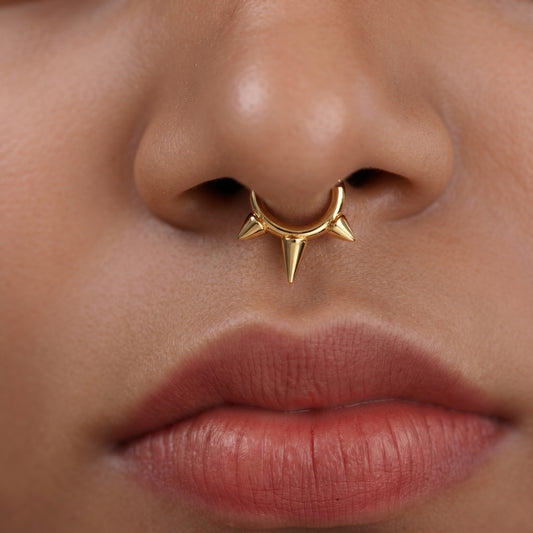 Silver Kiro Spike Arc Septum