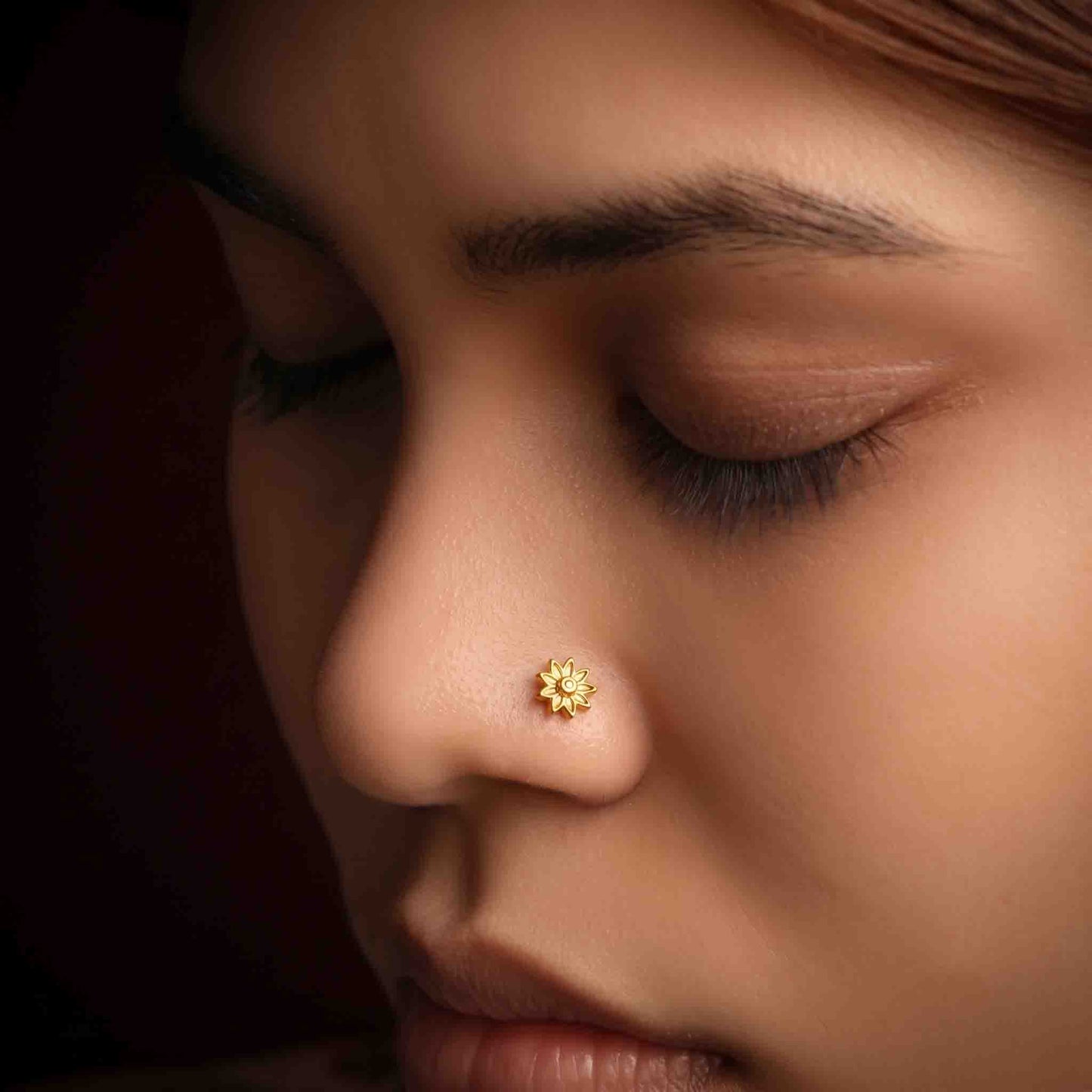Silver Kumud Nosepin