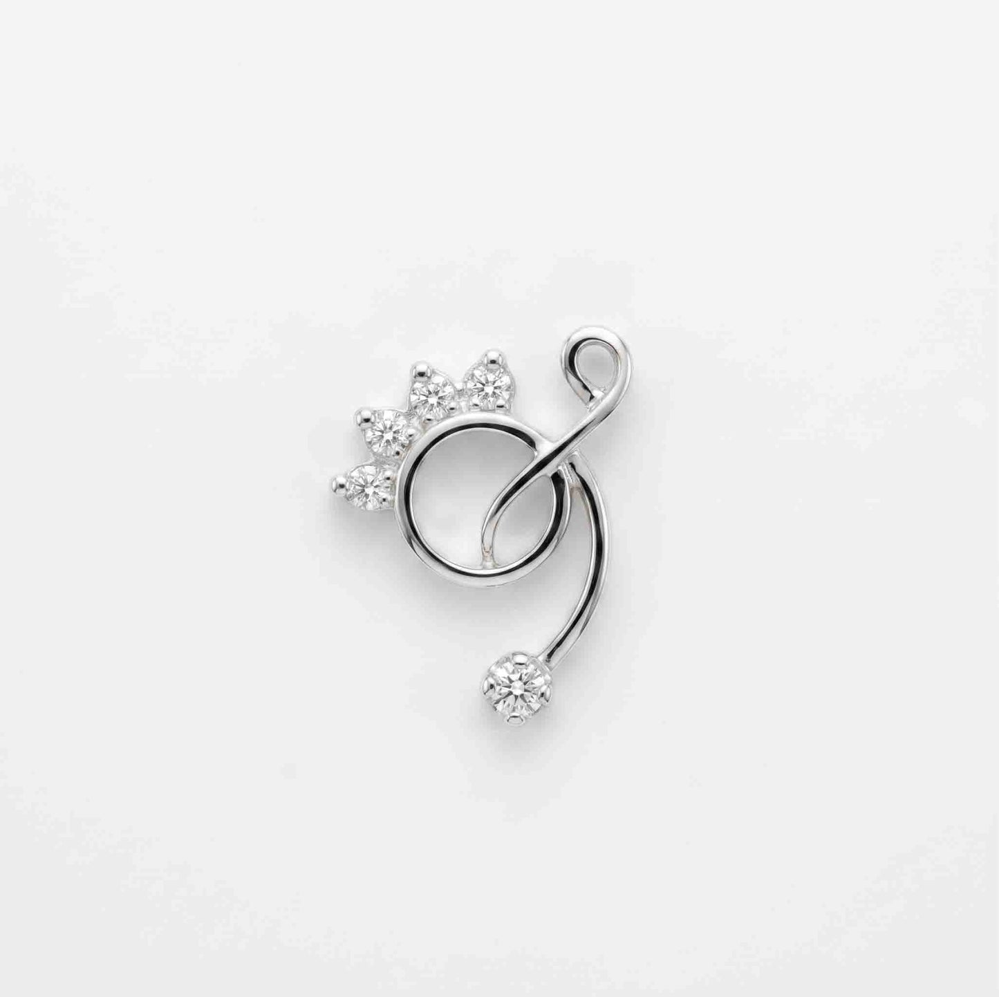 Silver Kundal Nosepin