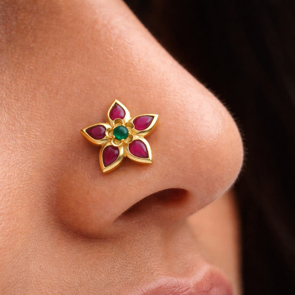 Silver Manikarnika Nosepin