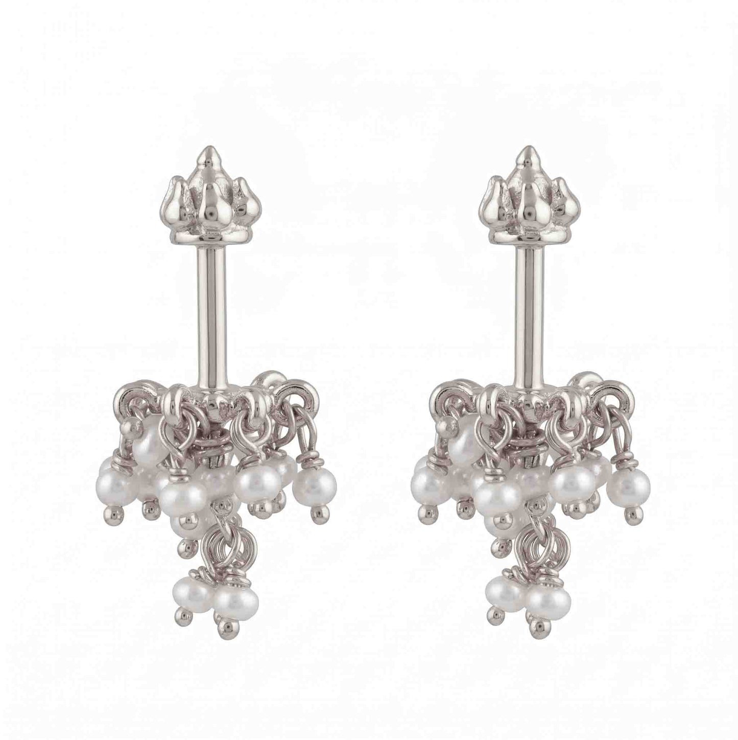 Pearl Guchha Bugadi Gold Plated Design