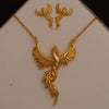 Silver Pendant Phoenix Gold Design