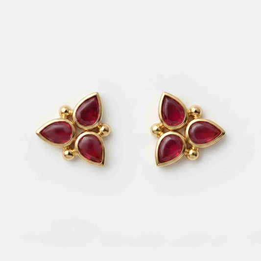 Silver Kemp Stone Earring