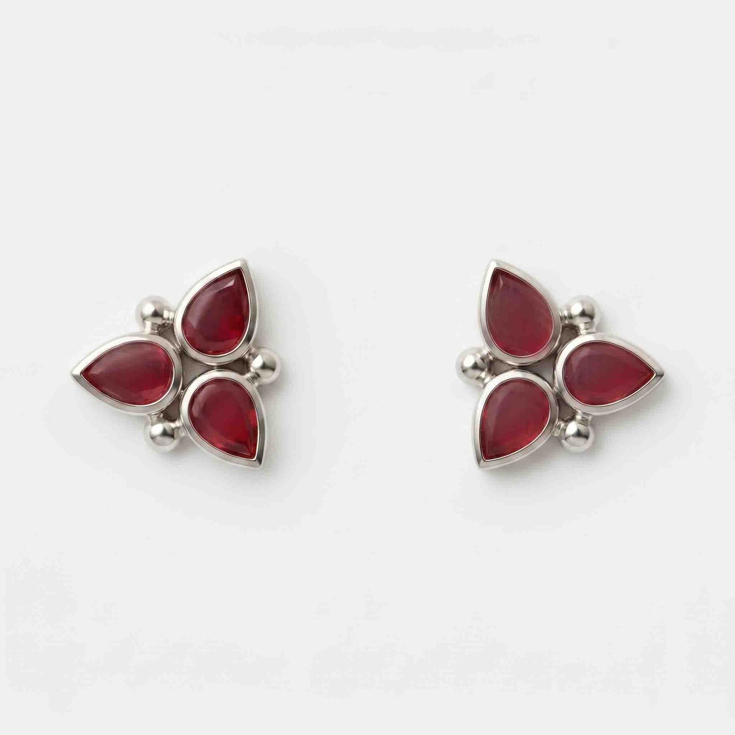 Silver Kemp Stone Earring