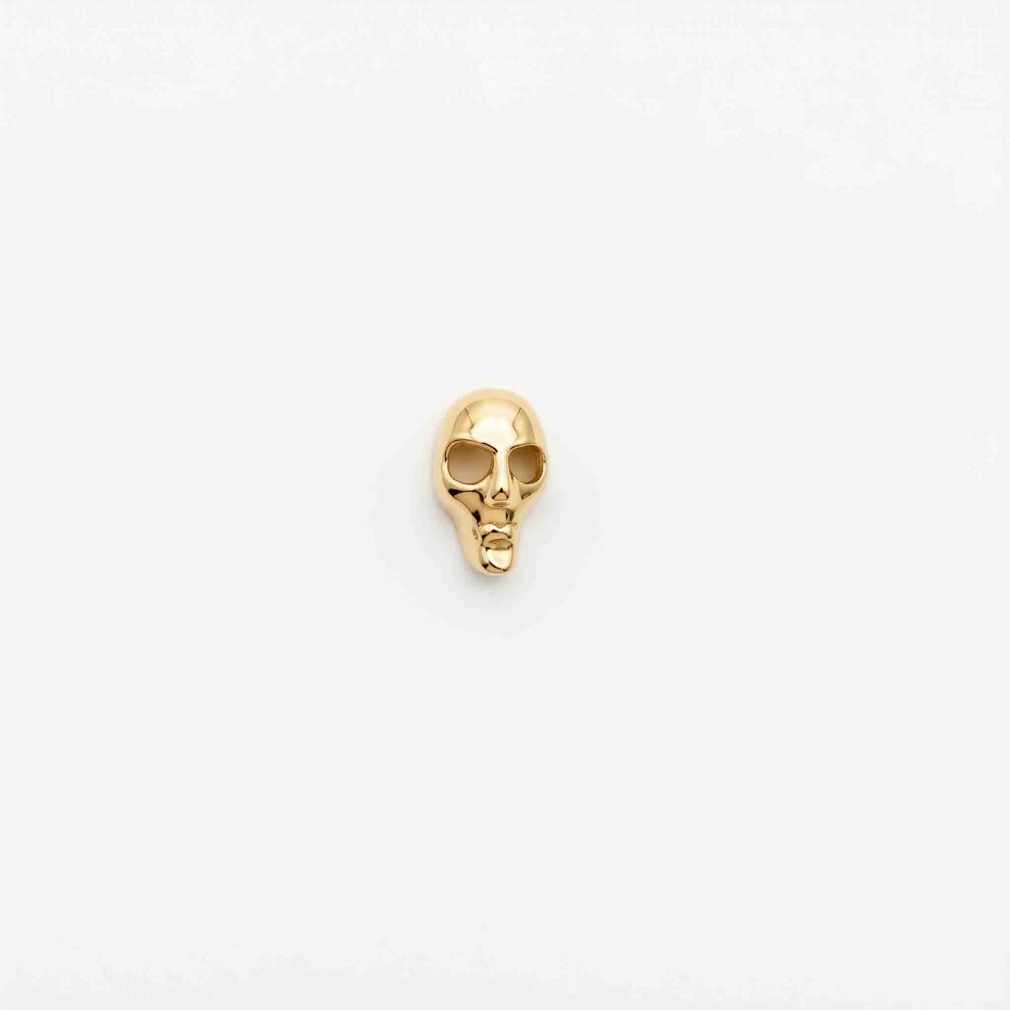 Silver Skull Nosepin