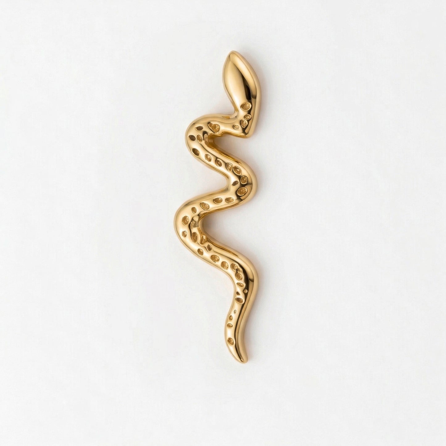 Silver Snake Nosepin