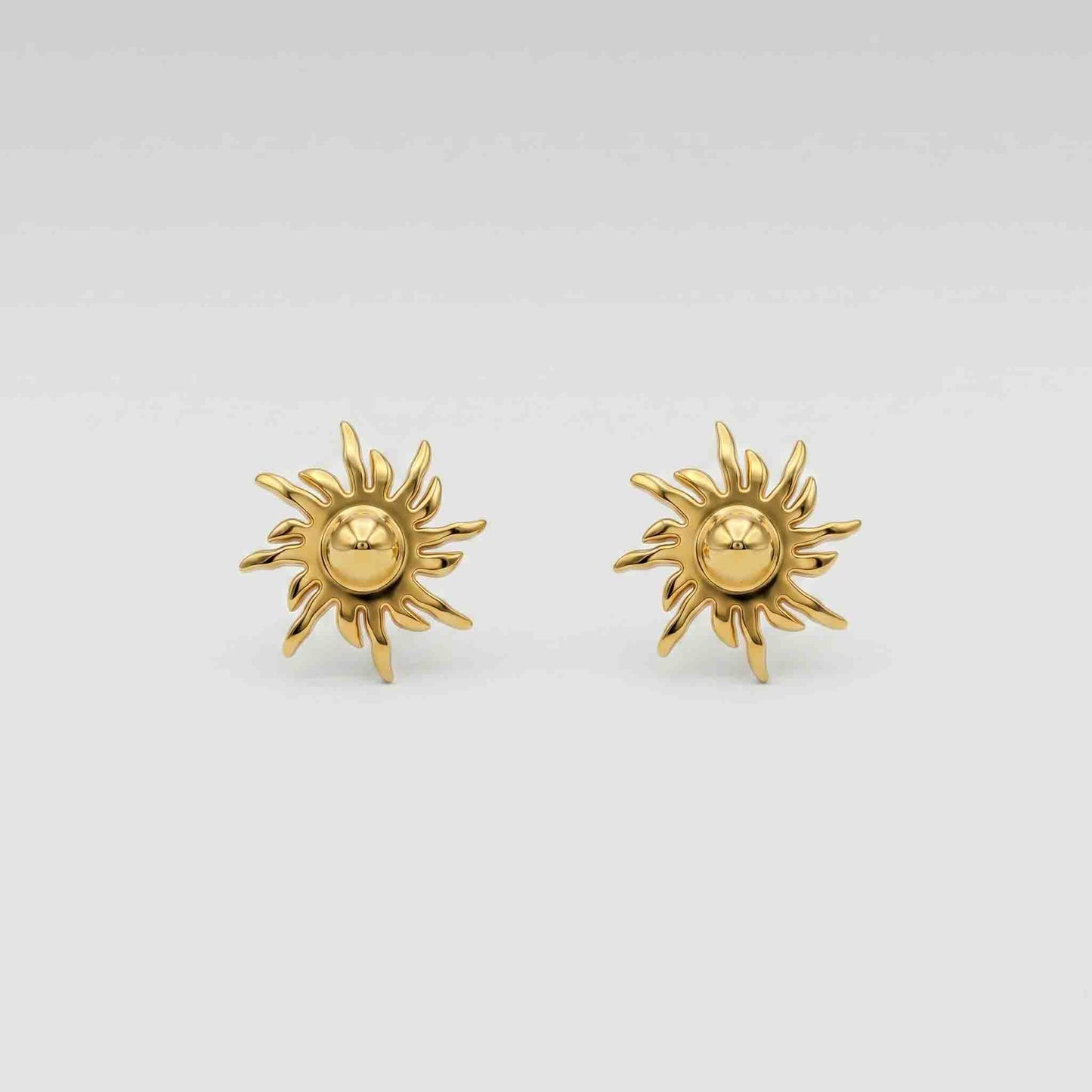 Sun Studs 925 Silver