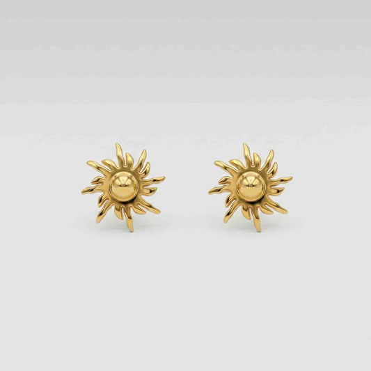 Sun Studs 925 Silver