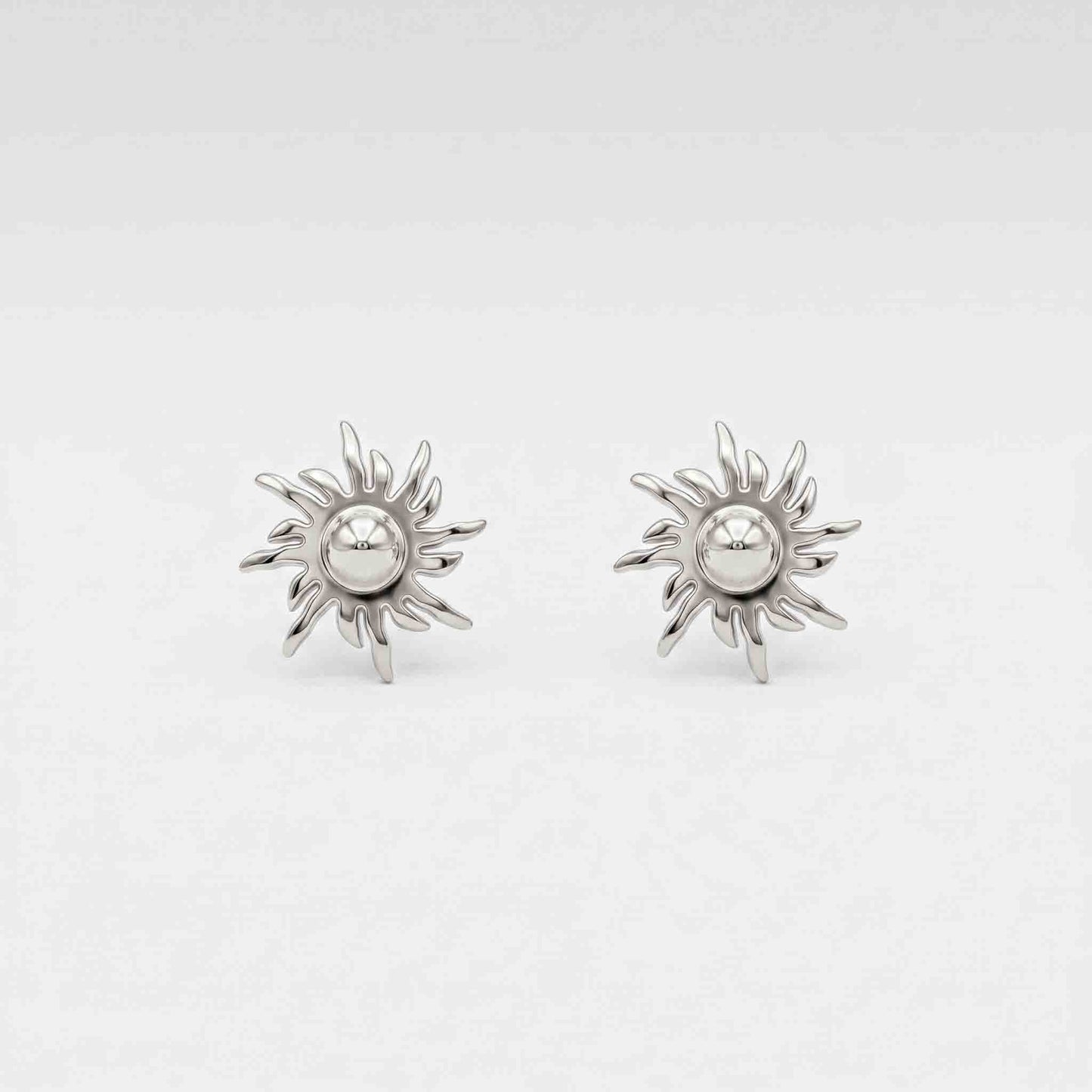 Sun Studs 925 Silver