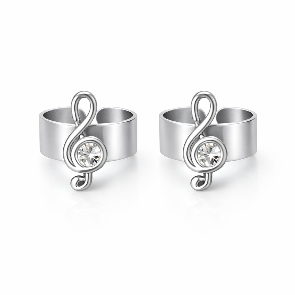 Silver Ear Cuff Symphony Board Design
