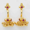 Silver Traditional Jhumka Clipon Bugadi (925 Silver)